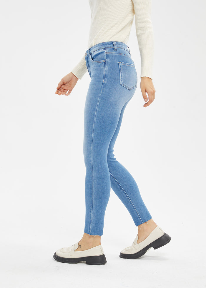 Women's Mid Rise Skinny Jeans