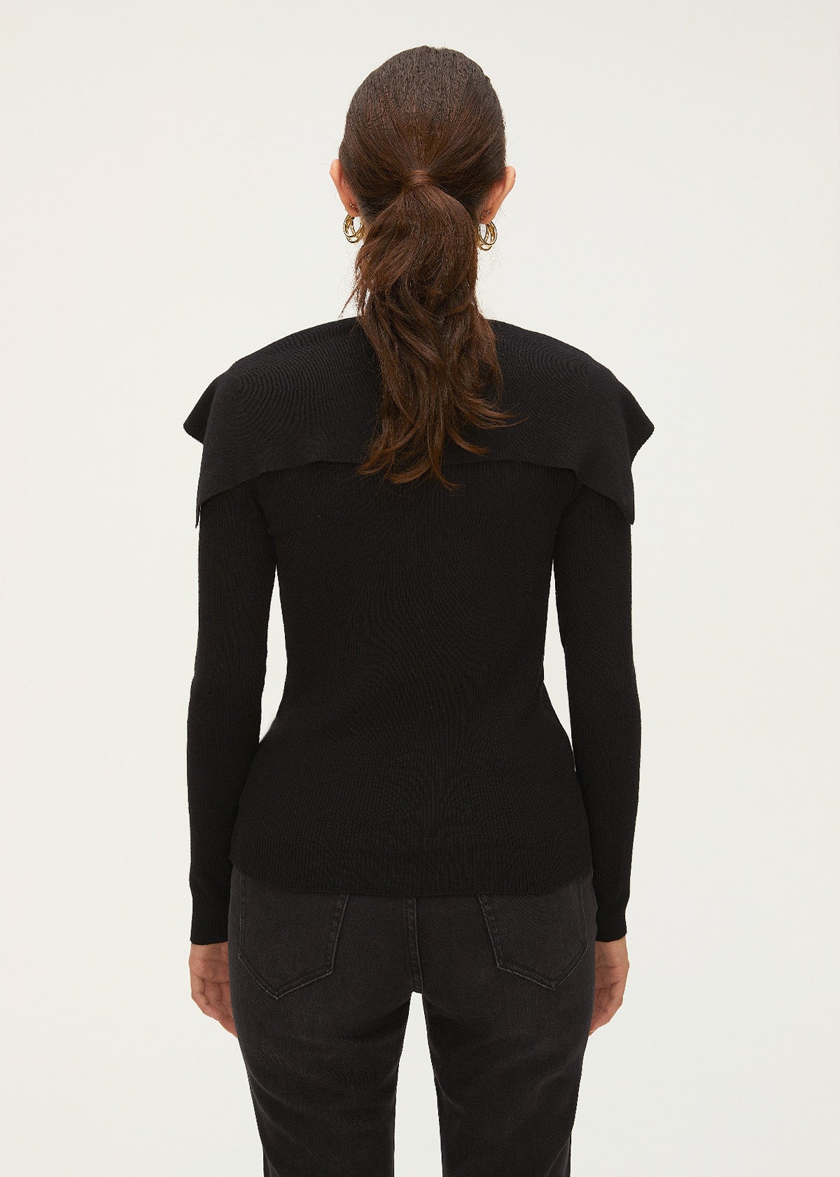 Women's Wool Slim Knit Top