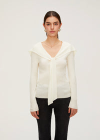 Women's Wool Slim Knit Top