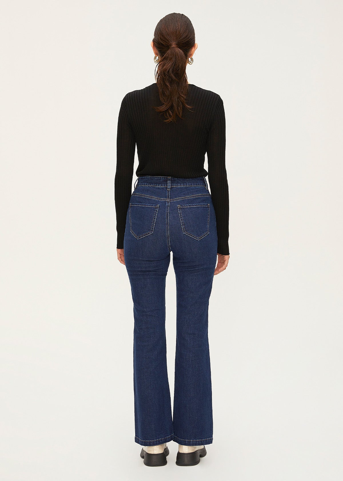 Women's Mid Rise Flare Jeans