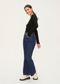 Women's Mid Rise Flare Jeans
