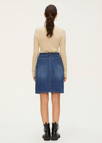 Women's Denim Straight Skirt