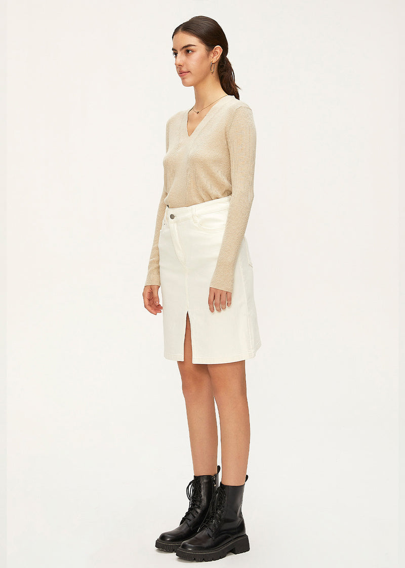 Women's Denim Straight Skirt