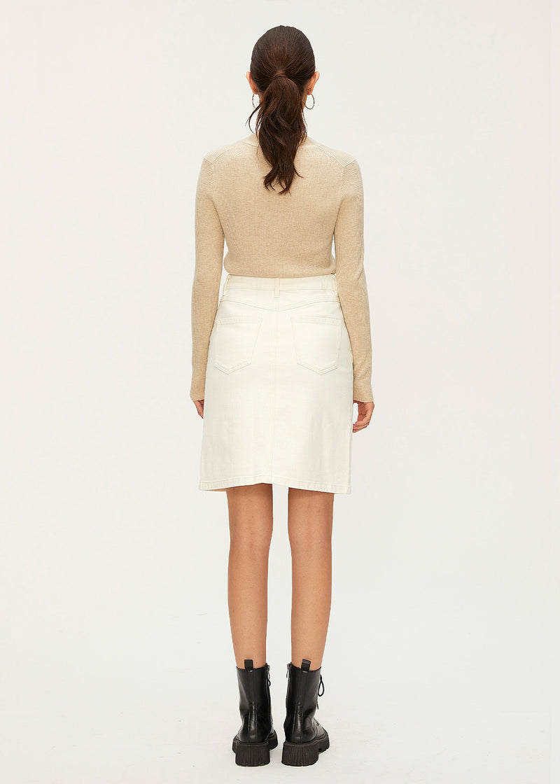 Women's Denim Straight Skirt