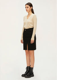 Women's Denim Straight Skirt