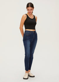 Women's Crystal Slim Flare Jeans