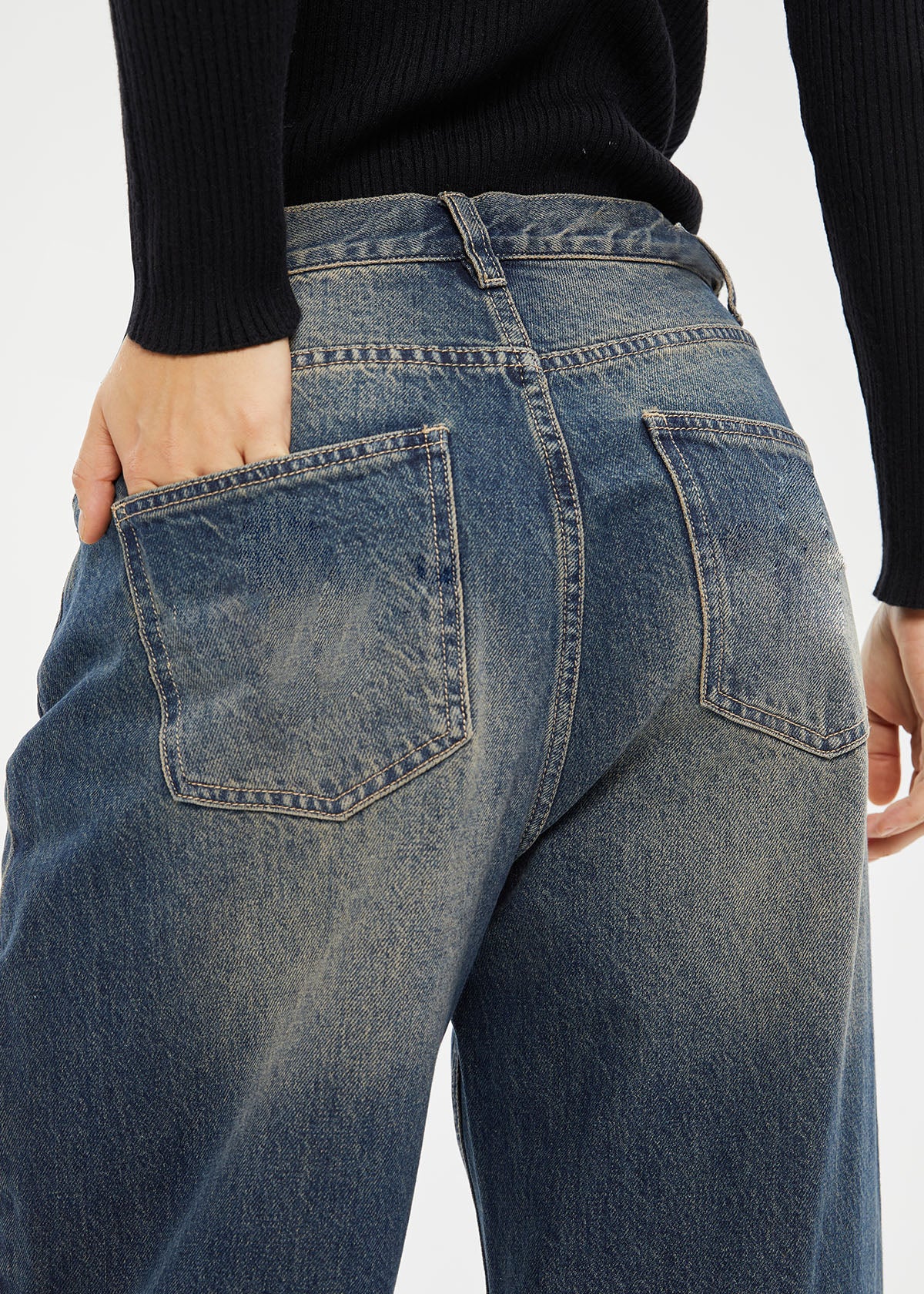 Women's Cotton Baggy Jeans