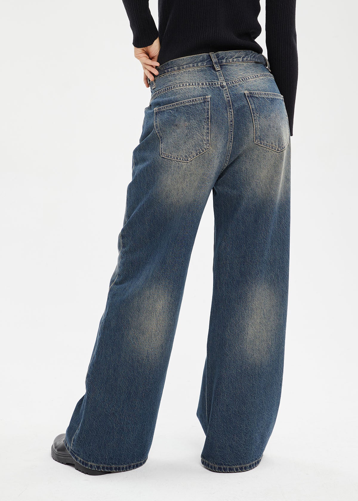 Women's Cotton Baggy Jeans