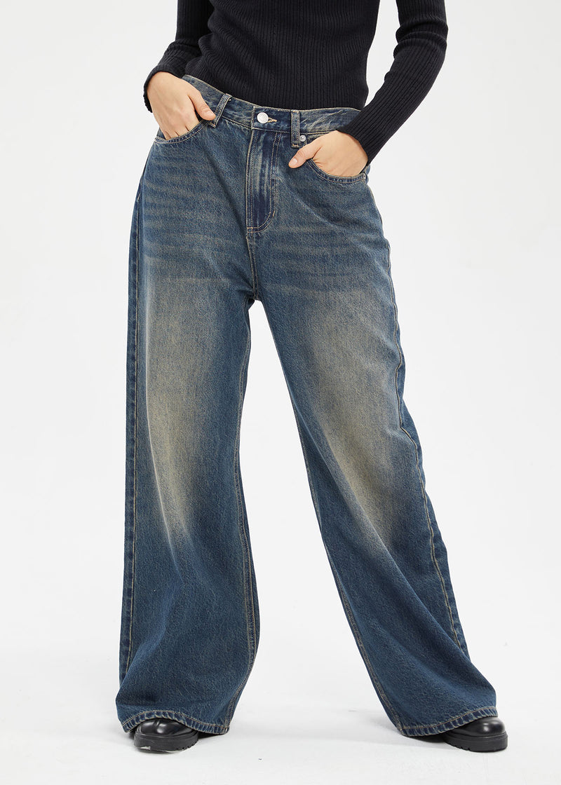 Women's Cotton Baggy Jeans