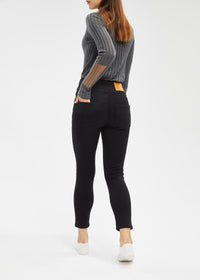 Women's Petite High Rise Brushed Skinny Jeans