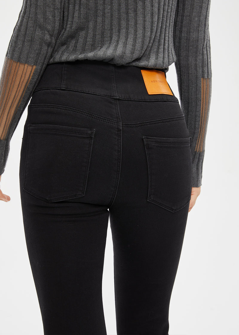 Women's Petite High Rise Brushed Skinny Jeans
