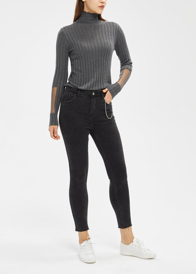 Women's Petite Low Rise Brushed Basic Skinny Jeans