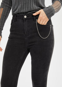 Women's Petite Low Rise Brushed Basic Skinny Jeans