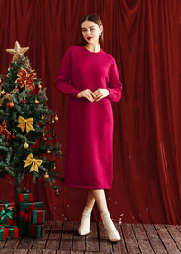 Women's H-Line Loose Sweater Dress