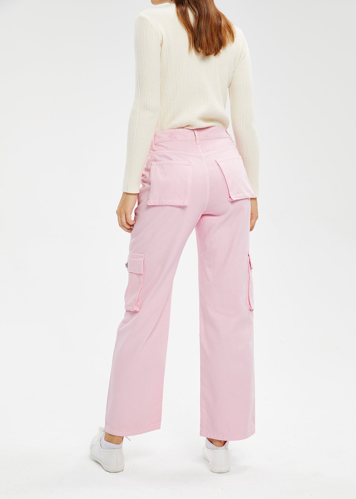 Women's Dark Sea Green Cargo Jeans