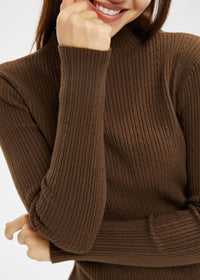 Women's Mock Neck Sweater