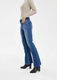 Women's Mid Rise Flare Jeans