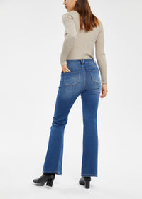 Women's Mid Rise Flare Jeans