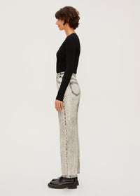 Women's Painted Straight Jeans