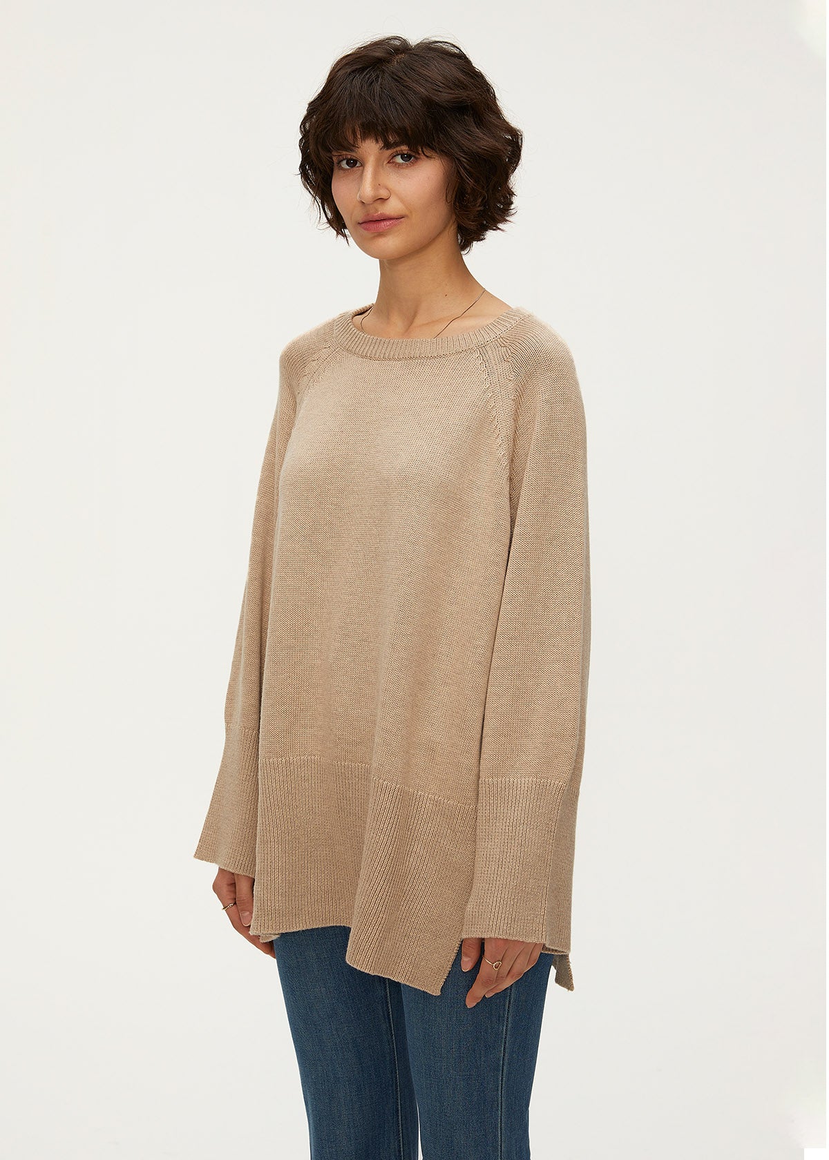 Women's Lambswool Loose Sweater