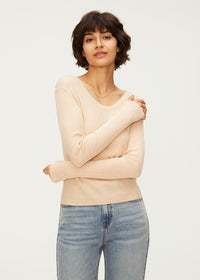 Women's U-Neck Wool Knitwear