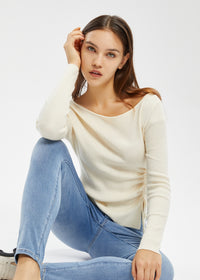 Women's Wool Blend Drawstring Knitwear