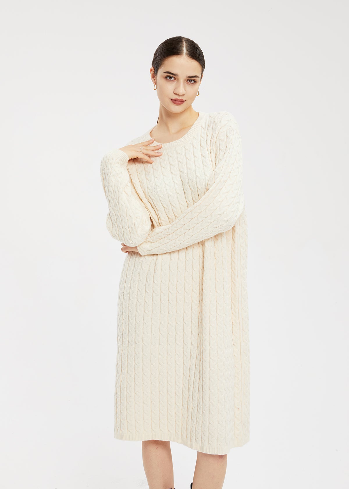 Women's Twist Sweater Dress