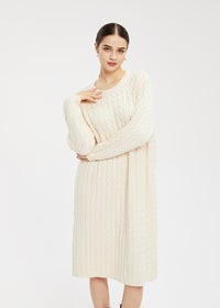 Women's Twist Sweater Dress