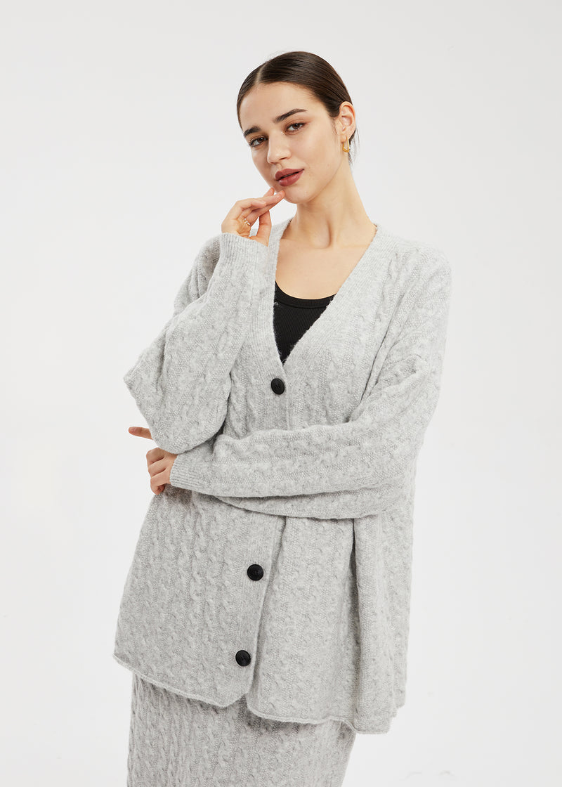 Women's Twist Cardigan Sweater