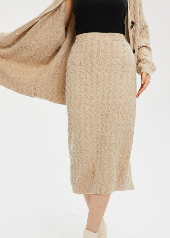 Women's Twist Sweater Skirt